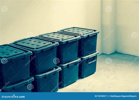 Plastic storage case stock image. Image of crate, case - 93390211