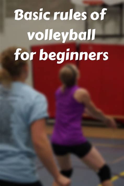 Basic rules of volleyball for beginners | Volleyball rules, Coaching volleyball, Volleyball training