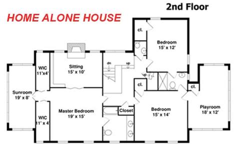 Home Alone House Floor Plan