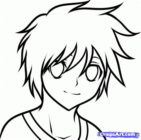 Easy Anime Drawings | Free download on ClipArtMag