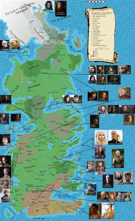 The Best Map Of Westeros Imgur Game Of Thrones Map Westeros Map | The ...