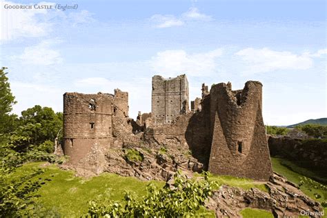 Goodrich Castle, Herefordshire English Castles, 17th Century Art ...