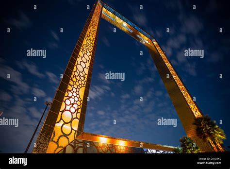 The Dubai Frame Stock Photo - Alamy