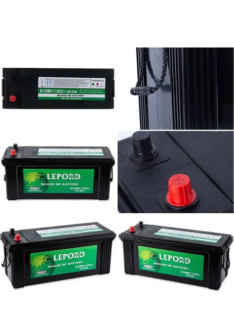 Car Battery N120mf 12v120ah - Buy Car Battery Ns150,Car Battery 115e41,Jis Battery N120 12v120 ...