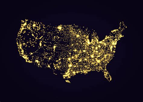 37,000+ United States Map With Cities Stock Photos, Pictures & Royalty ...