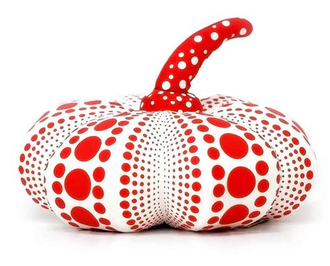 Yayoi Kusama - "Large" Kusama Pumpkin Soft Sculpture at 1stDibs