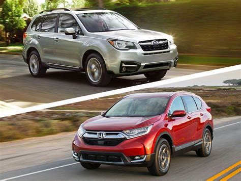 Subaru Forester vs Honda CRV – A Country Hunk and a City Rocker