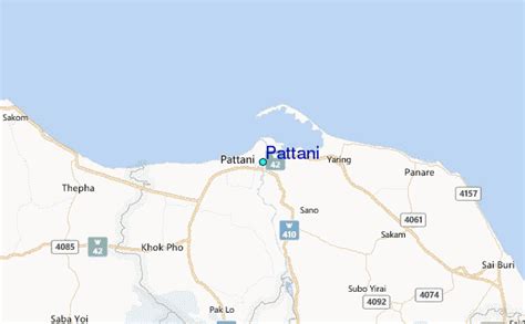 Pattani Tide Station Location Guide