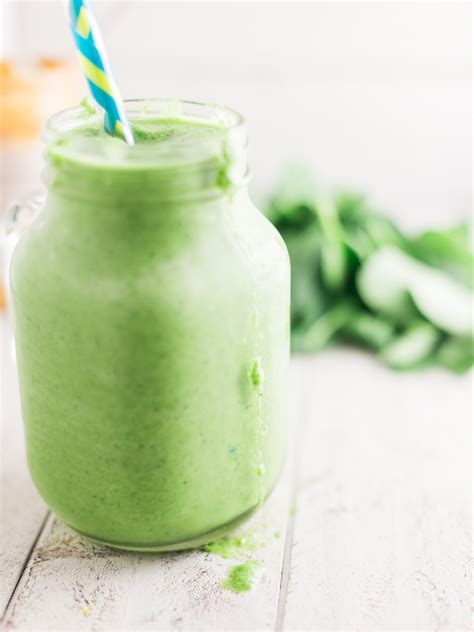 Apple Spinach Protein Smoothie 10 - Dad With A Pan