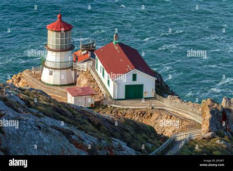 Point Reyes Lighthouse, Point Reyes National Seashore, USA Stock Photo ...