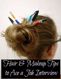 Hair and Makeup Tips to Help You Ace Your Job Interview Interview Hairstyles, Work Hairstyles ...