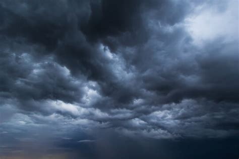 Dark Stormy Night Sky