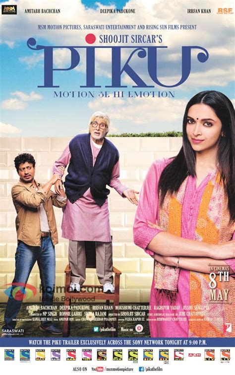 Piku 2015 - Piku is a comedy-drama film directed by Shoojit Sircar. It ...