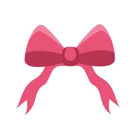 simple ribbon , pink bow icon vector illustration 20363901 Vector Art ...