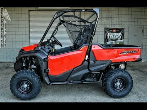 2016 Honda Pioneer 1000 EPS - Start Up & Walk Around | Side by Side ATV / UTV / SxS (SXS10M3PG ...