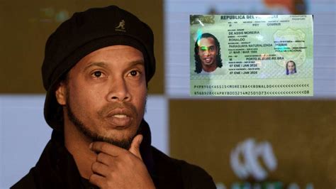 Iconic Footballer, Ronaldinho Arrested For Using Fake Passport | City ...