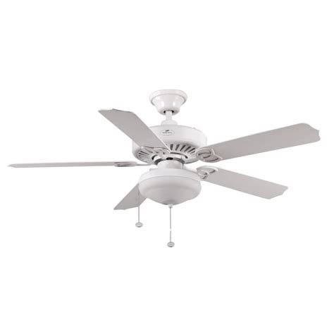 Shop Harbor Breeze Calera 52-in Outdoor Multi-Position Ceiling Fan with Light Kit at Lowes.com