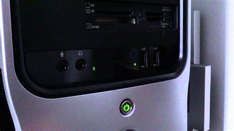 Dell Dimension 9200 Start-up status lights - YouTube