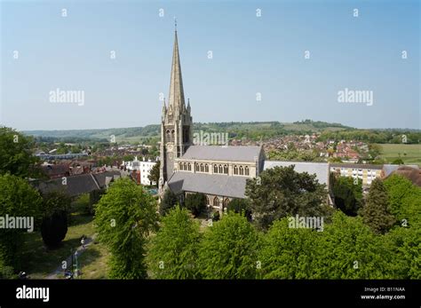 St Martin's Church, Dorking, Surrey, England, UK Stock Photo - Alamy