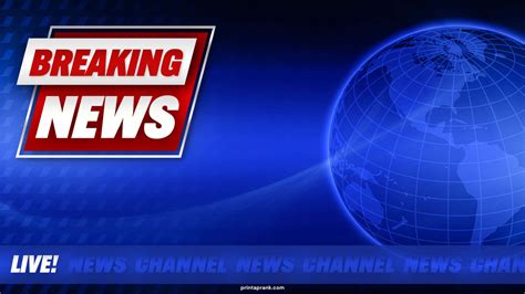 Breaking News Background