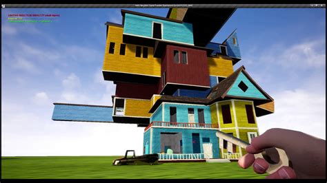 Hello mod kit 1 (exploring hello neighbor beta 3 house) (FUN) - YouTube