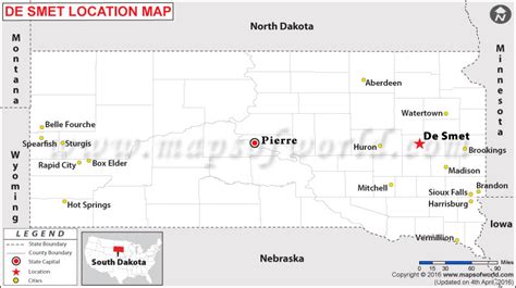 Where is De Smet, South Dakota