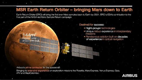 MSR (Mars Sample Return) - eoPortal