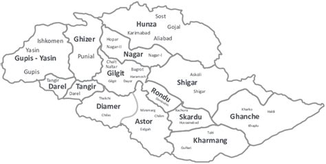 GILGIT BALTISTAN MAP | Download Scientific Diagram