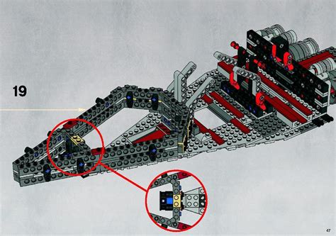 LEGO 8039 Venator-class republic attack cruiser Instructions, Star Wars ...