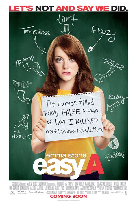 easy a poster | Karen Healey