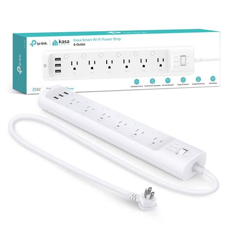 Buy Kasa Smart Plug Power Strip HS300, Surge Protector with 6 ...