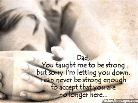 I Miss You Messages for Dad after Death Quotes to