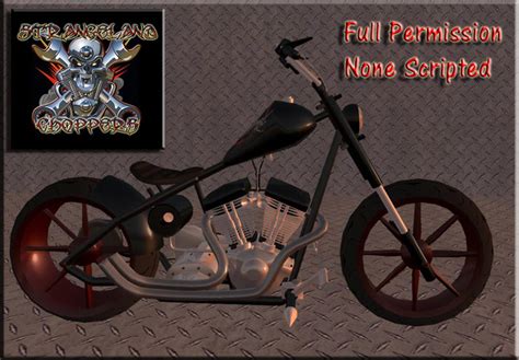 Second Life Marketplace - Bobber Kit, Full Perm bike kit