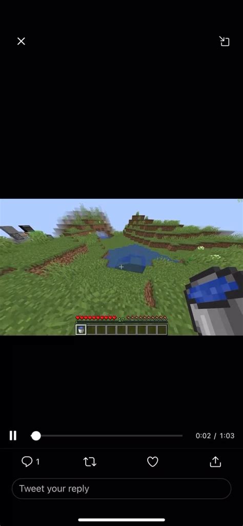 Water bucket glitch : r/Minecraft