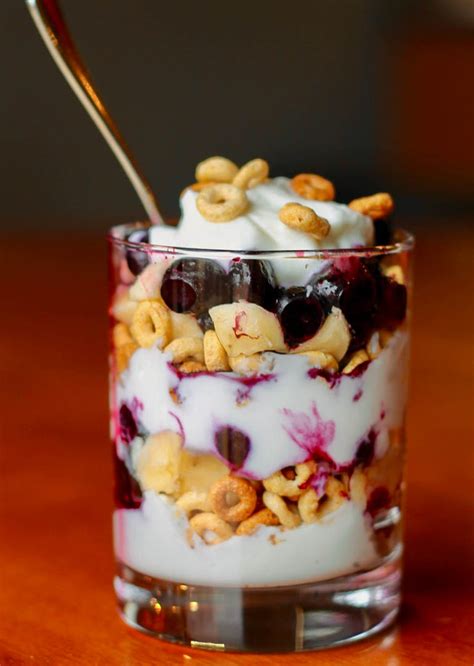 Breakfast Cereal Parfait - Thriving Home