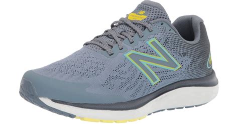 New Balance Rubber Fresh Foam 680 V7 Running Shoe in Gray for Men - Lyst