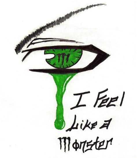 I Feel Like a Monster by ForgottenParadise on deviantART