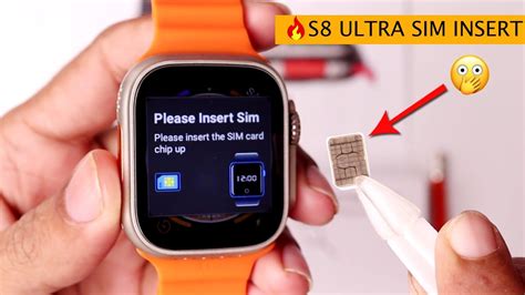 S8 Ultra Smart Watch Sim Card Insert And Setup, 41% OFF