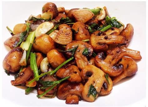 Recipe | Homemade Button Mushrooms Stir Fry - Roots and Leisure