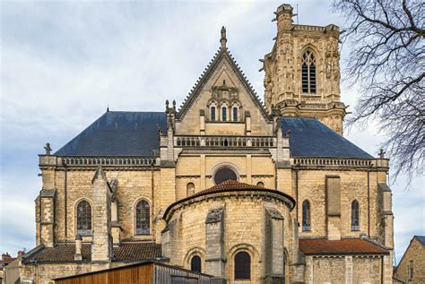 Nevers Cathedral France Stock Photo - Download Image Now - iStock