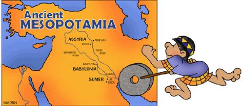 Ancient Mesopotamia Geography & Maps - Mesopotamia for Kids