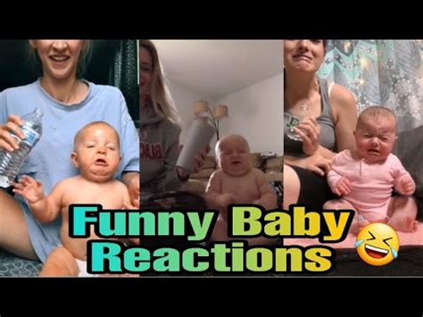 Funny Baby Reactions | Tiktok Compilations - YouTube