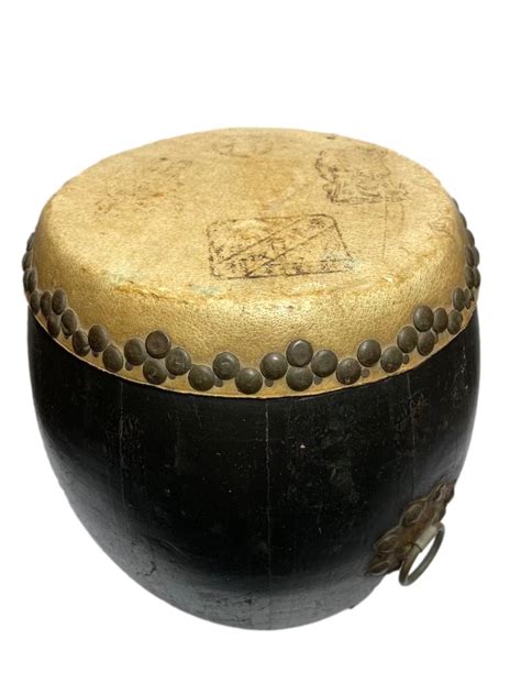 Old Chinese Temple Hanging Drum | Hanging Drum, Asian Art Imports