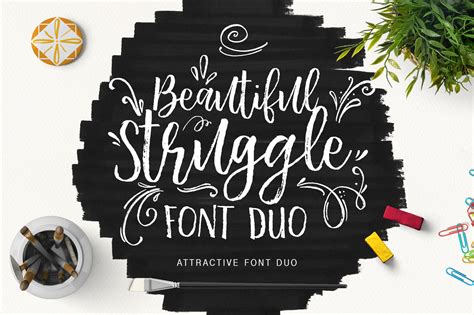 Beautiful Struggle By Get Studio | TheHungryJPEG