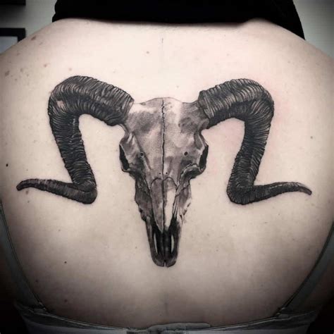 Top 59 Best Ram Skull Tattoo Ideas - [2021 Inspiration Guide]