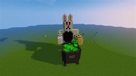 The Burning Easter Bunny! (An Easter burning map) Minecraft Map