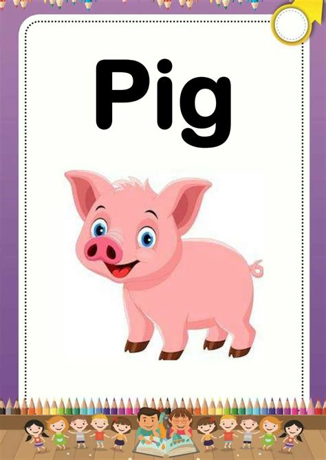 Tarjetas De Animales En Inglés / Animals Flash Cards