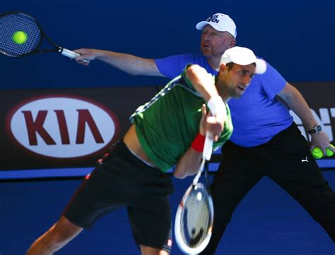 Can Boris help Djokovic for fifth Australian title - Rediff Sports