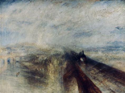 Rain, steam, speed. 1844 J M W Turner | Turner painting, William turner ...