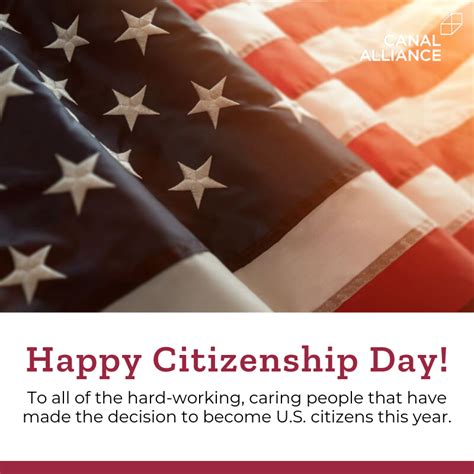 Happy Citizenship Day! - Canal Alliance